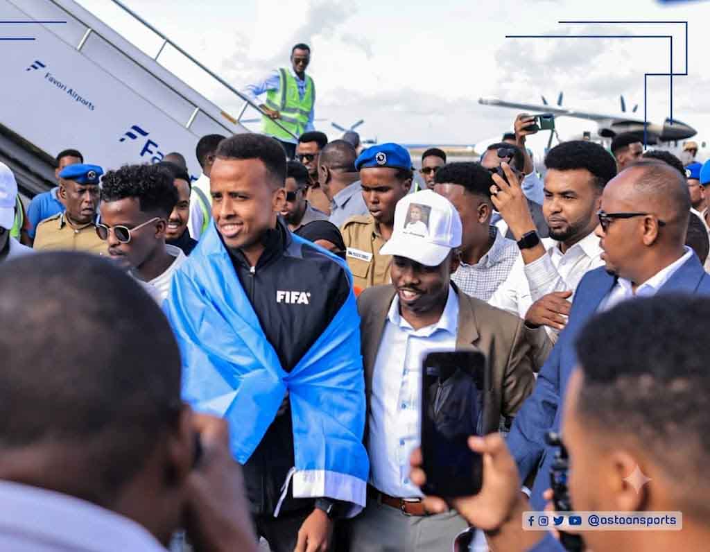Somali Referee Receives Hero’s Welcome in Mogadishu