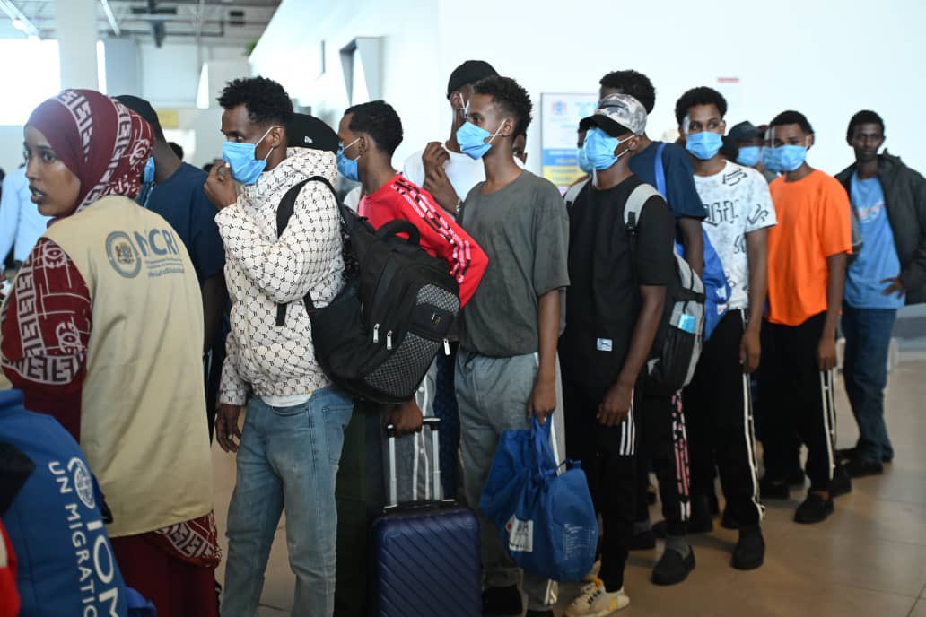 129 Somalis Rescued from Libya Arrive in Mogadishu